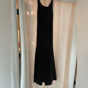 Theia black formal dress